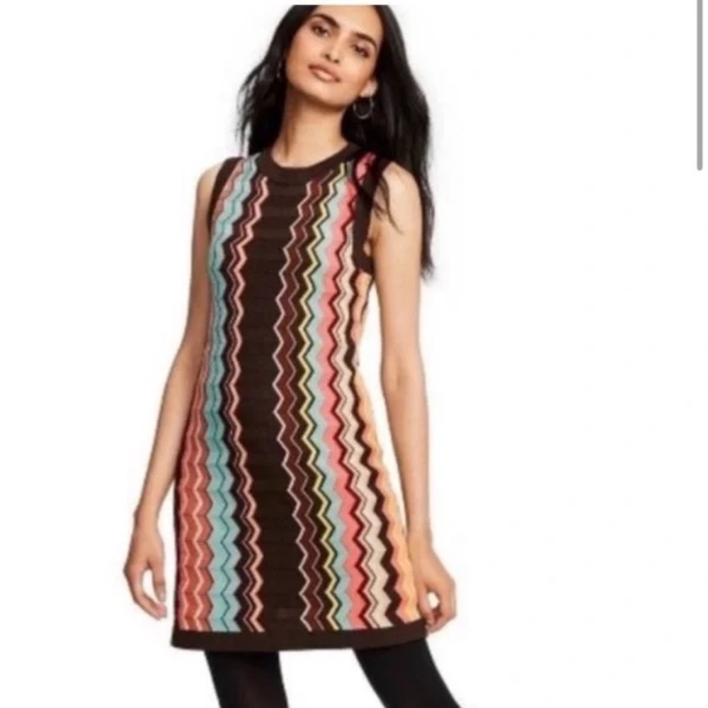 NWT MISSONI Target Zig Zag Dress Large - Picture 3 of 5
